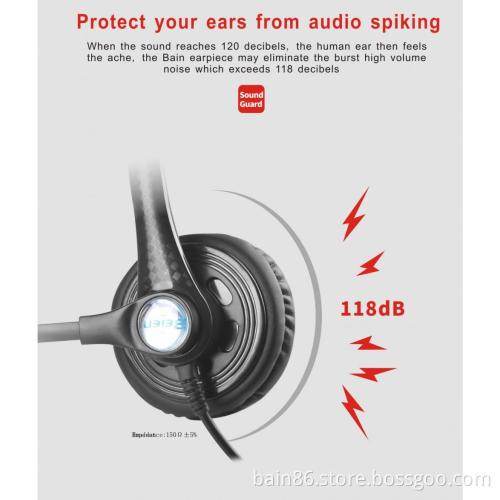 China A26 headband noise-reducing headset with microphone call center business education music game